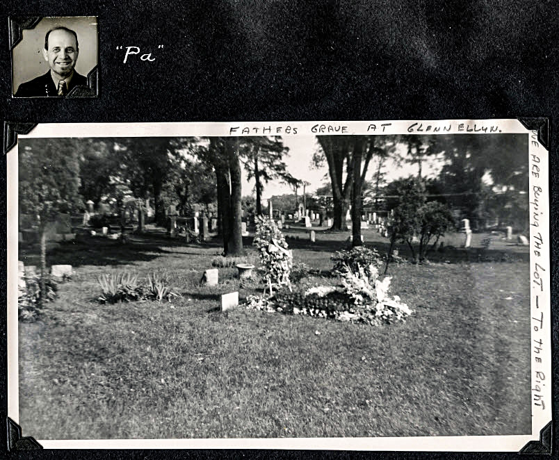 Clarence Crosby grave, Forest Hill Cemetery, Glen Ellyn.