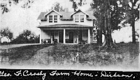 Crosby farm house, Dickson, Tennessee.