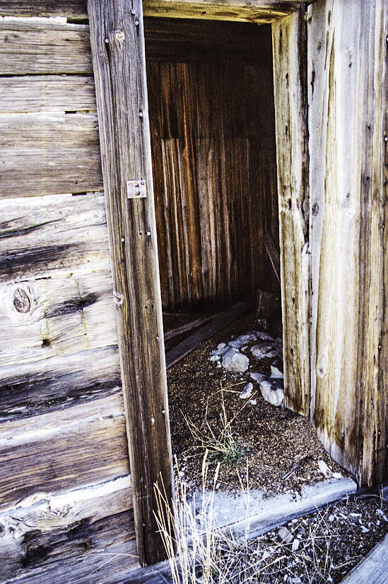 Ice house on the ranch, about 2000.