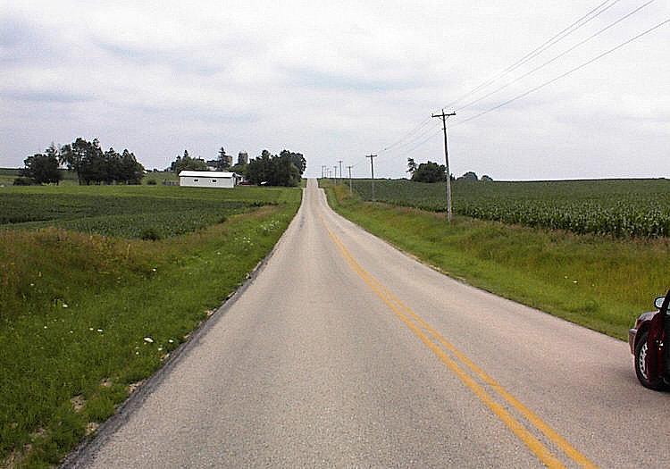Location of Samuel Newell Crosby property in South Wayne.